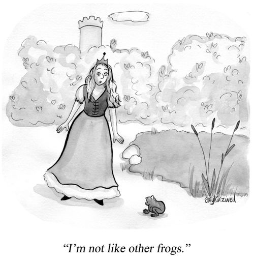"I'm not like other frogs."