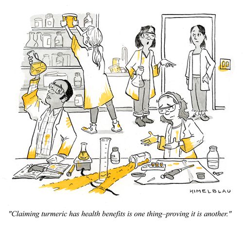 "Claiming turmeric has health benefits is one thing—proving it is another."