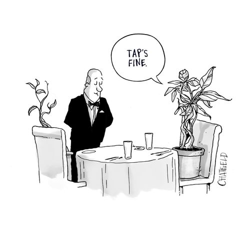 Tap's fine.