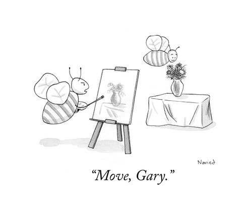 "Move, Gary."