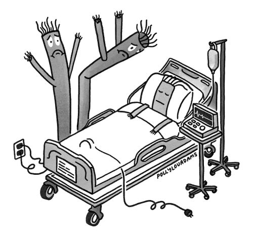 Hospitalized Windtube Man