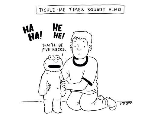 "That'll be five bucks."