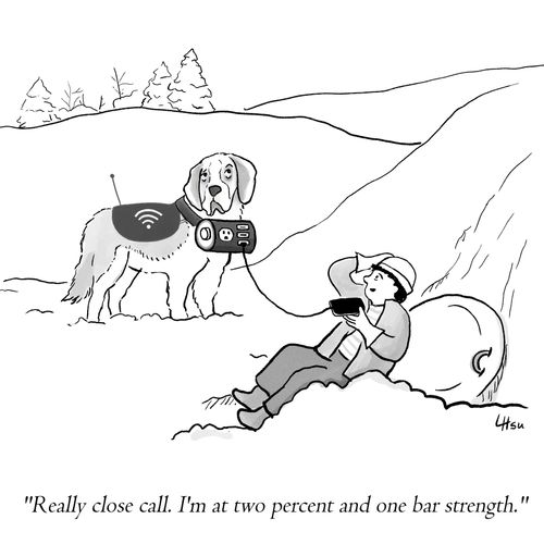 "Really close call. I'm at two percent and one bar strength."