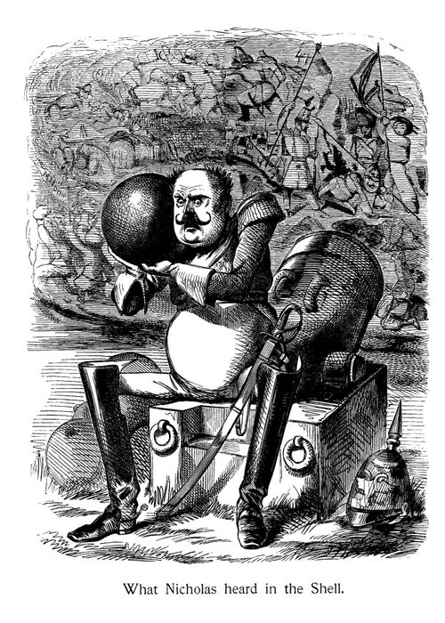 Tsar Nicholas at declaration of Crimean War
