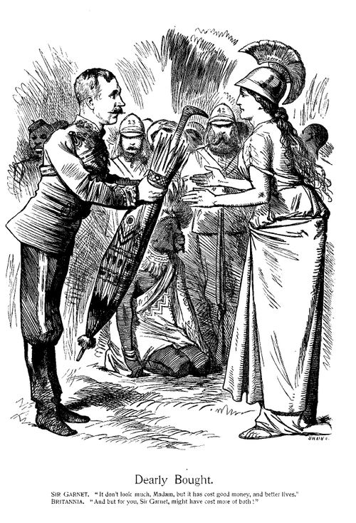 Victory in the Ashanti Wars, 1874