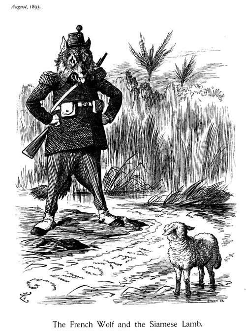 French Aggresson Towards Siam