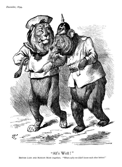 Suggestions of Anglo-Russian Entente