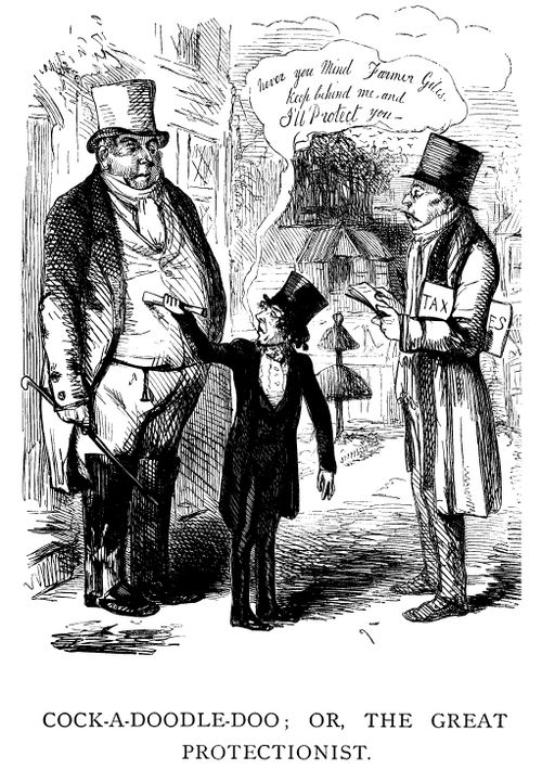 Disraeli Stands for Protectionism