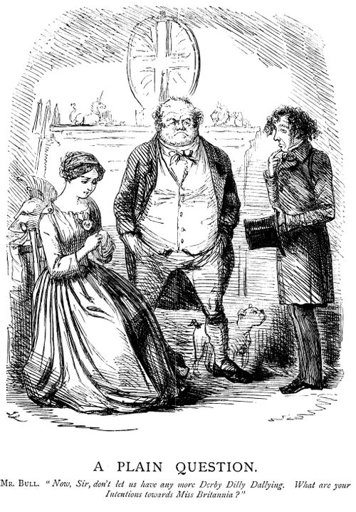 Disraeli is Pressed for a Declaration of Policy