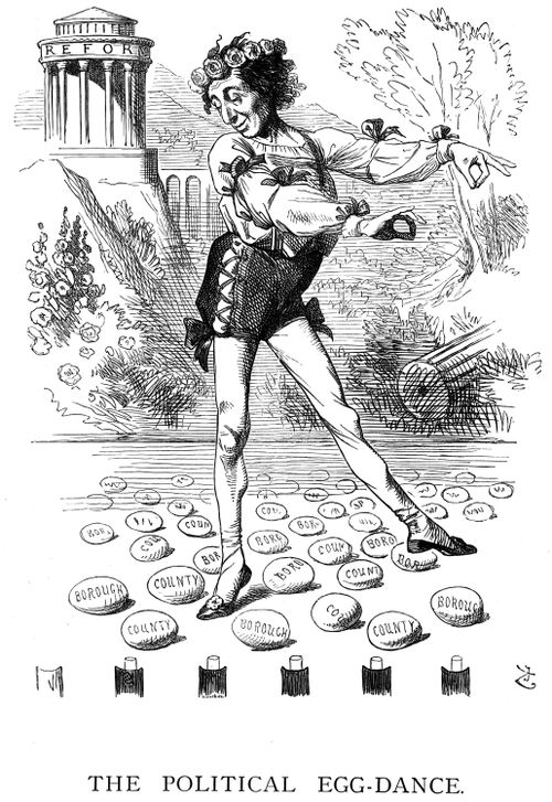 Disraeli's Reform Bill:'The Political Egg-Dance'