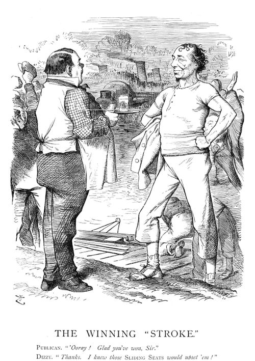 Disraeli's Victory of 1874 Aided by Publicans