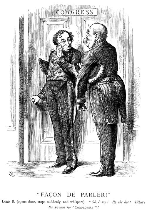 Disraeli and Bismarck aim for Compromise at Berlin Congress