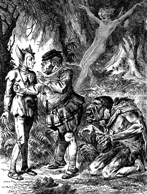 Shakespeare's Tempest - Unpublished Illustration