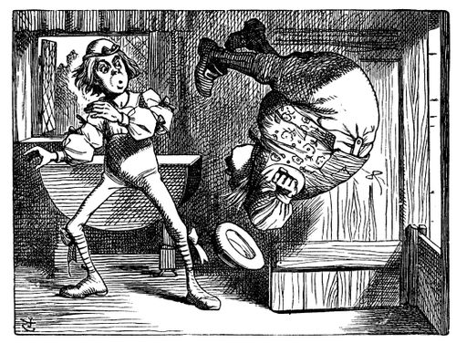 Alice in Wonderland - Farmer William Somersaults