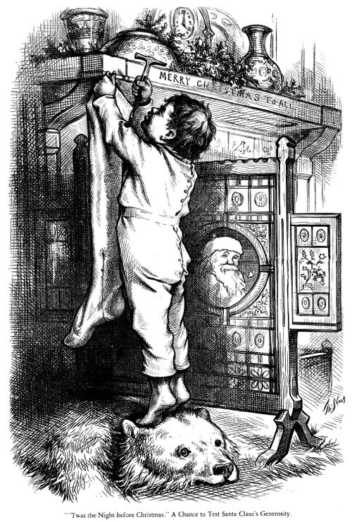 Child Testing Santa Claus's Generosity