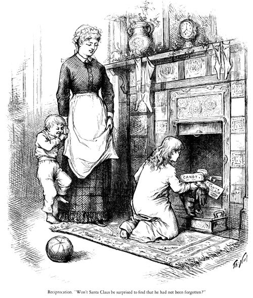 'Reciprocation' for Santa Claus