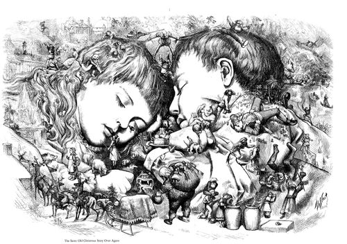 Children's Dreams on Christmas Eve