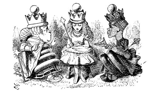 Through the Looking Glass - Queen Alice in Council