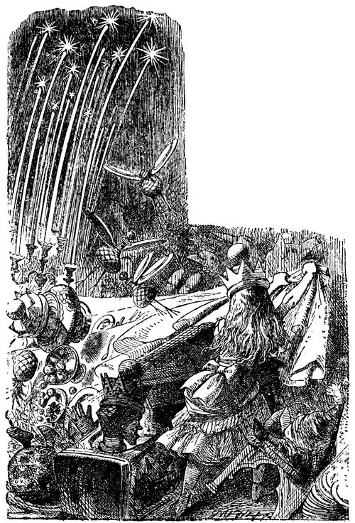 Through the Looking Glass - Alice Clears the Dinner Table