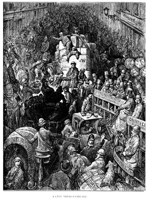 'A City Thoroughfare'-Thames St
