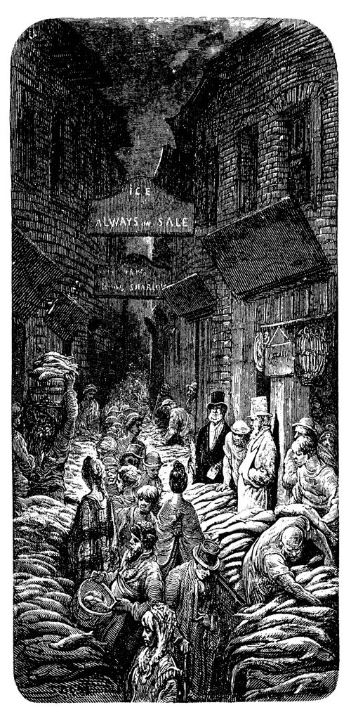 Billingsgate Fish Market- Street Scene