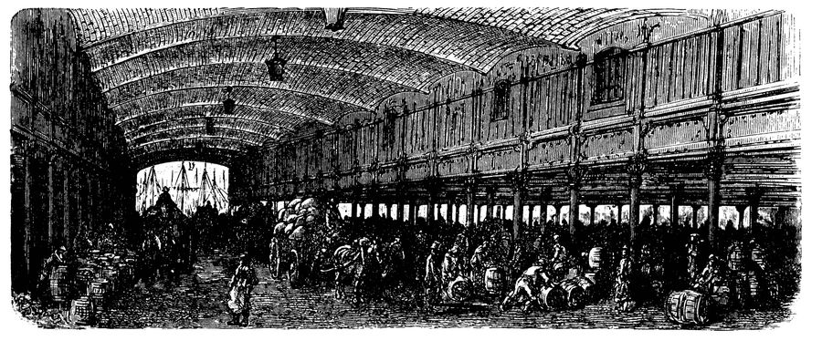 Warehousing, St Catherine's Docks