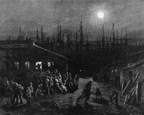 'The Docks- Night Scene'