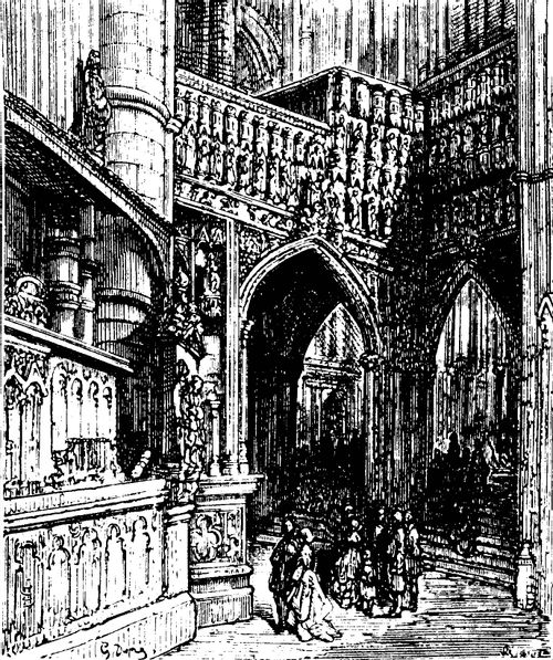Interior of Westminster Abbey