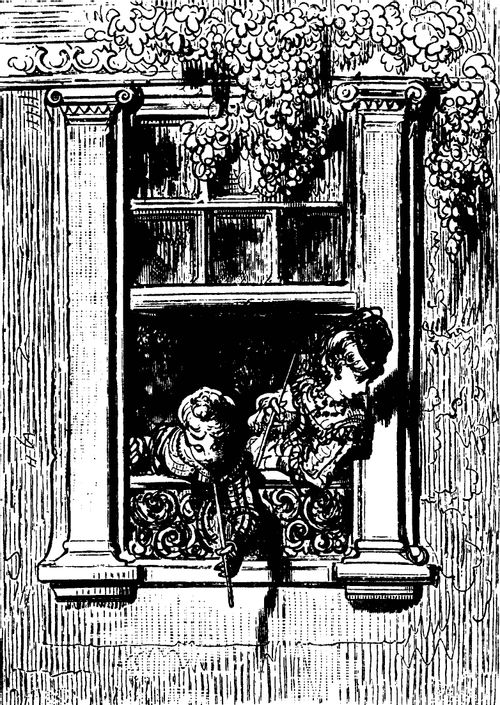 Ladies at their Window