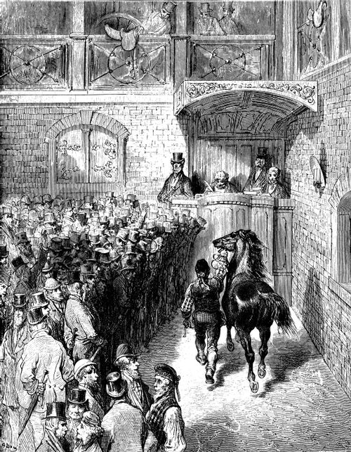 The Derby- Horse Auction at Tattersall's