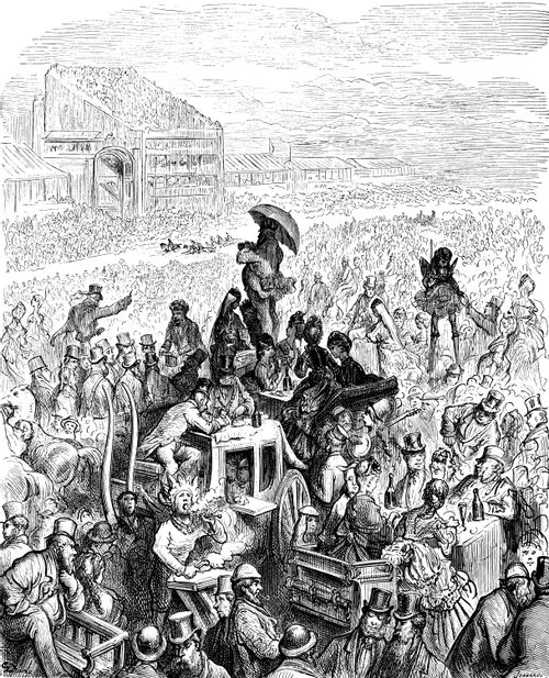 The Epsom Derby - At Lunch
