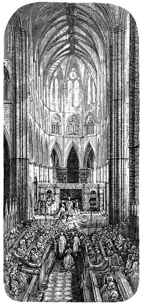 Wedding in Westminster Abbey