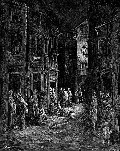Slum life in Bluegate Fields, Shadwell