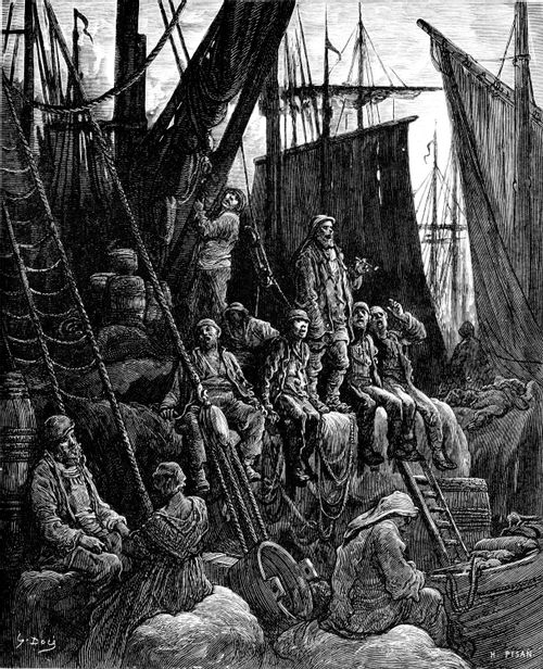 At the Riverside, off Billingsgate Fish Market