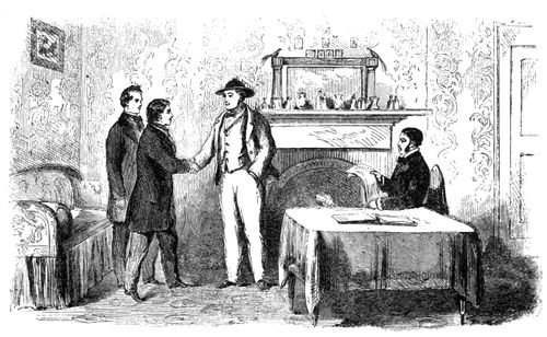Heenan Sayers Fight- Reception of Nast at Sayers's Residence,Newmarket
