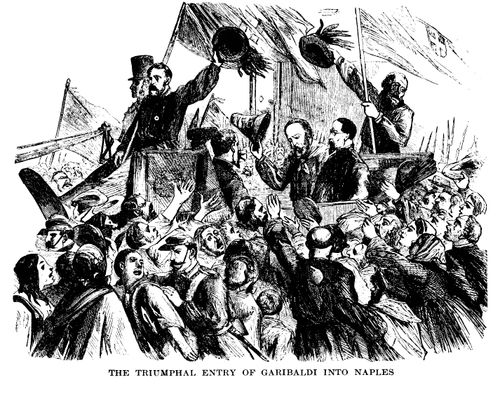 'The Triumphal Entry of Garibaldi into Naples'