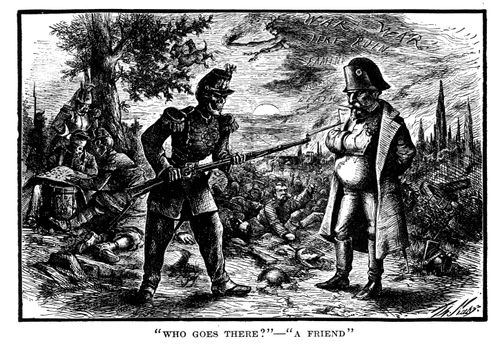 Franco-Prussian War - Louis Napoleon as the Friend of Death