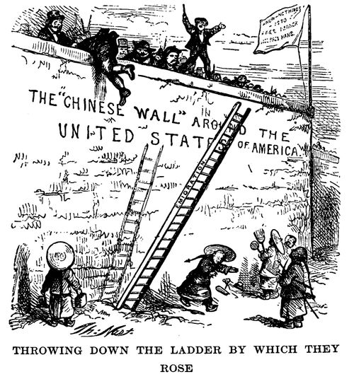 Hypocricy of advocates of the 'Chinese Wall' around the US