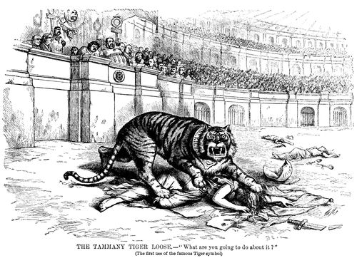 New York Corruption - 'The Tammany Tiger Loose- What are you Going to do about It?