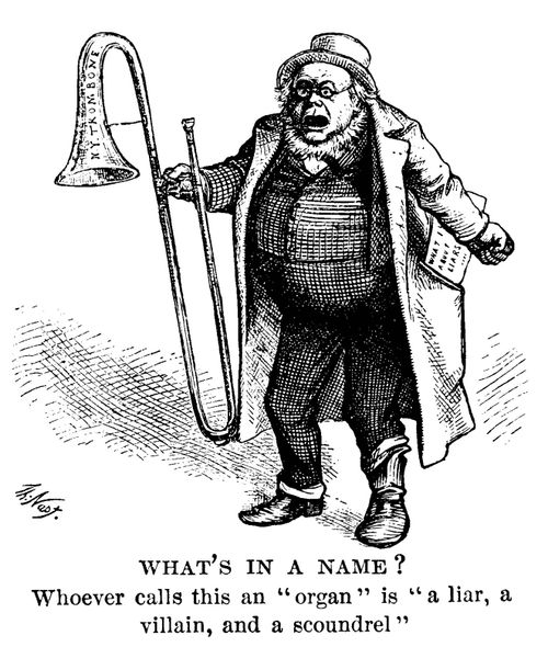 Horace Greeley relinquishes Editorship of the NY Tribune, No Longer a 'Party Organ'