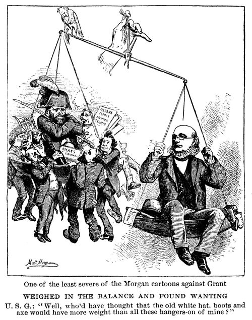 President Grant as a Drunken Military Tyrant