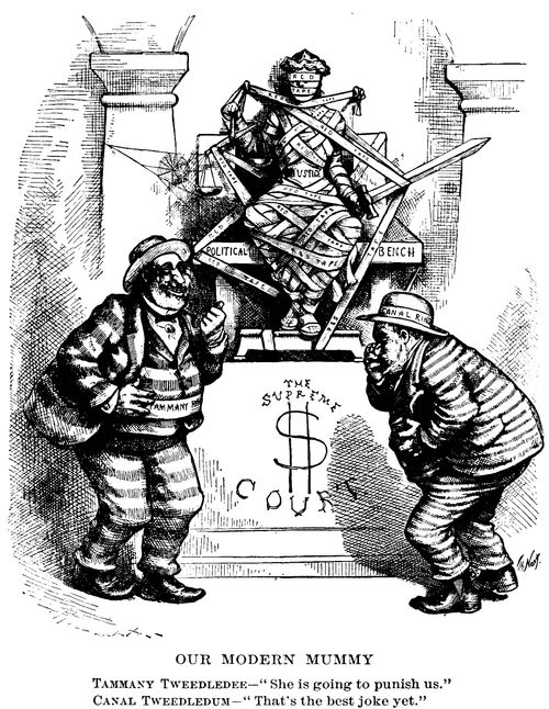 Tweed makes a Mockery of the Supreme Court
