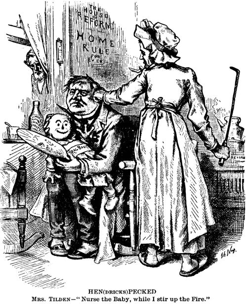 1876 Election: The 'Reformed' Democratic Ticket of Hendricks-Tilden