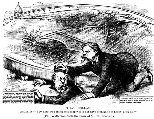 The Dangers of the Silver Dollar become Apparent to Murat Halstead