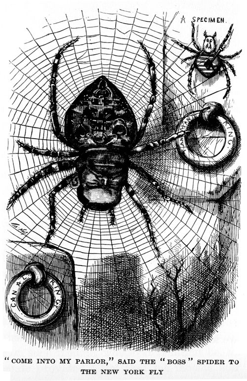New York Election of 1879- John Kelly as the Spider of the Tammany Web