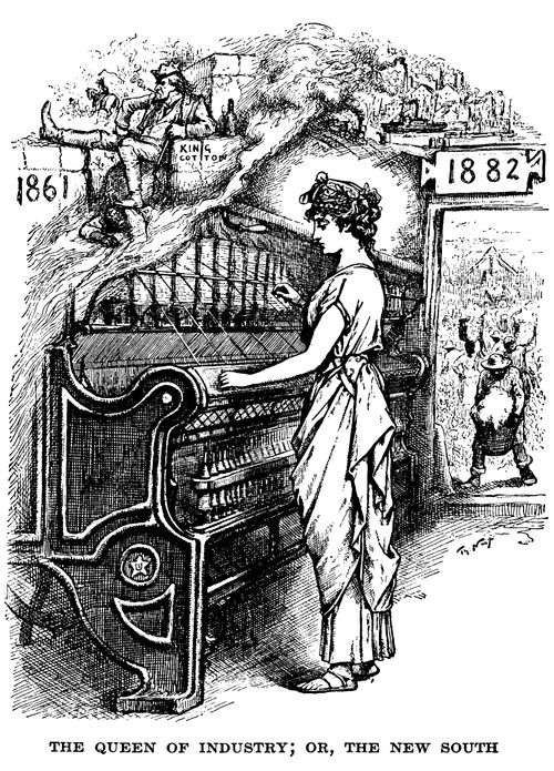 'The Queen of Industry; Or, The New South'
