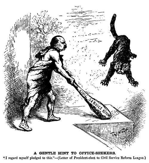 Grover Cleveland Committed to Civil Service Reform