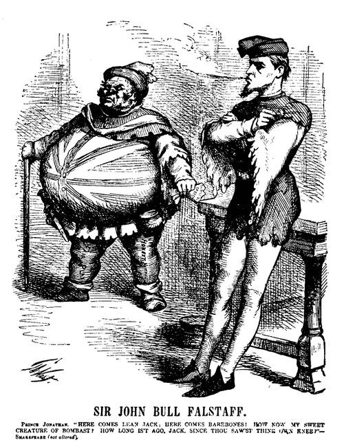 Alabama Claims - Sir John Bull Falstaff Analogy