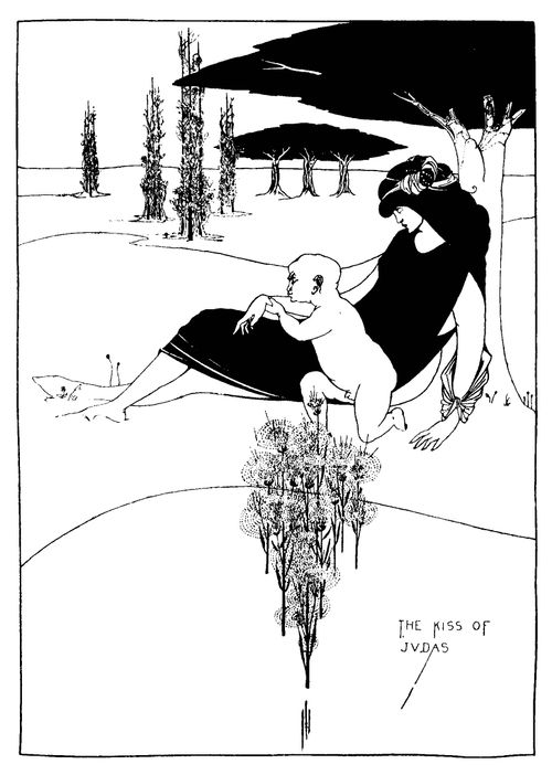 The Kiss of Judas - Woman and Baby Under Tree