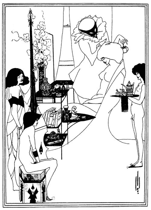 The Toilette of Salome I - suppressed version